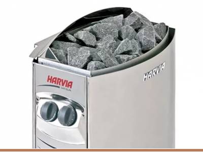 Электрокаменка со встроенным пультом