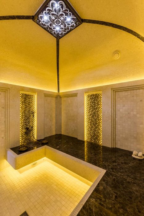 Хамам в частной СПА зоне под ключ