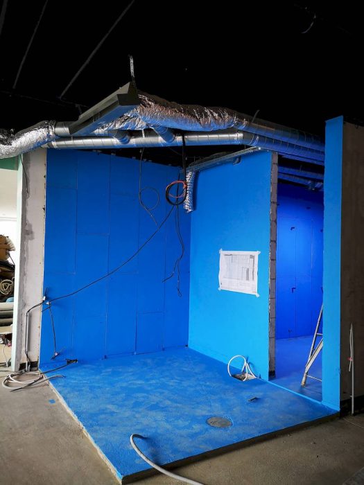 фото До отделки сауны