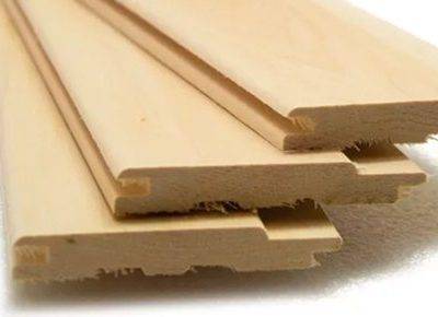 Вагонка и полок из Липы для сауны