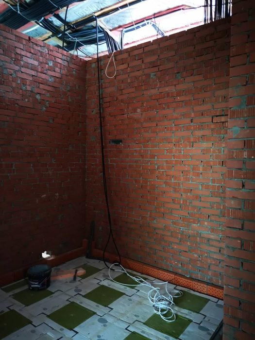 фото До отделки бани