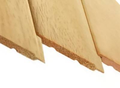 Вагонка и полок из Абаши для сауны