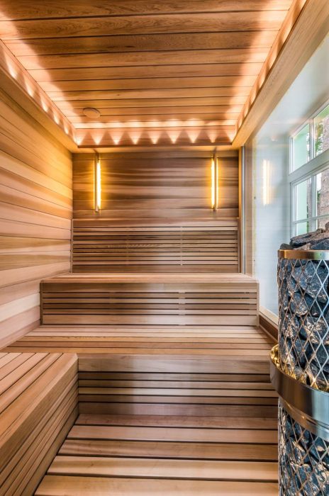 Финская Сауна под ключ (2,2х2х2,2)