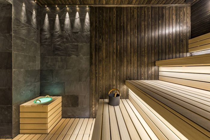 Отделка сауны под ключ